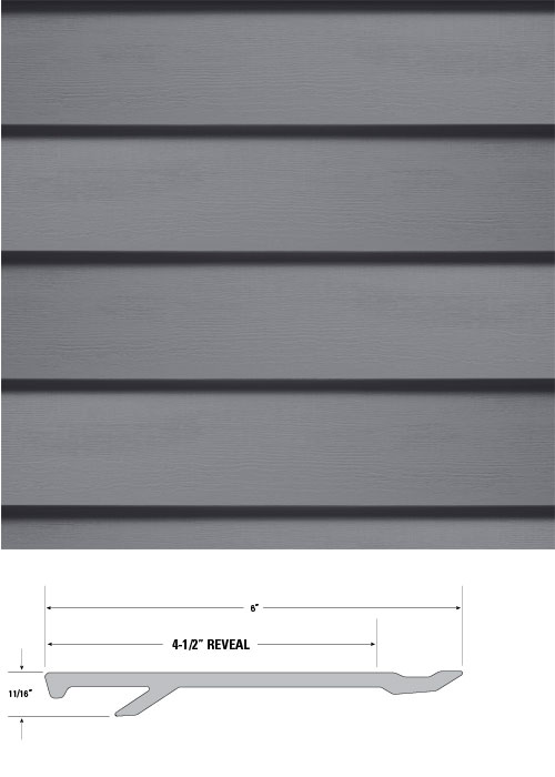 Narrow 4-1/2 Lap Siding